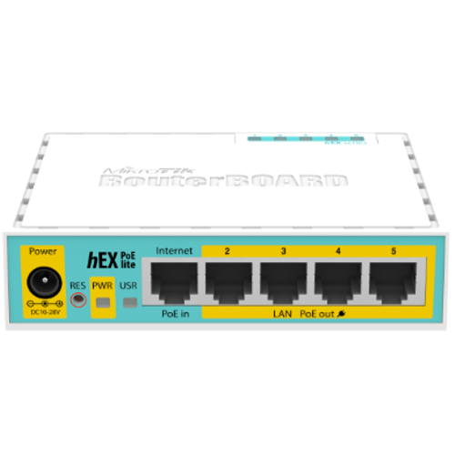 mikrotik hEX PoE lite